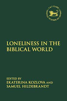 Loneliness in the Biblical World cover