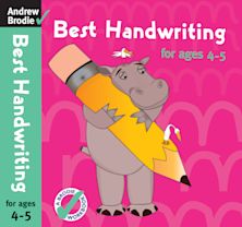 Best Handwriting for ages 4-5 cover