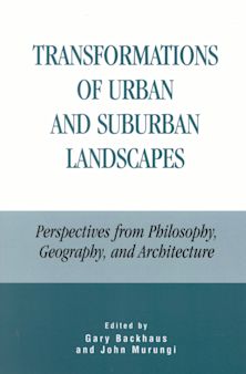 Transformations of Urban and Suburban Landscapes cover