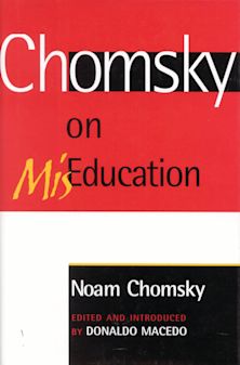 Chomsky on Mis-Education cover