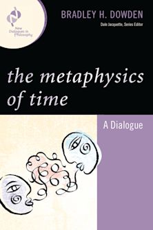 The Metaphysics of Time cover