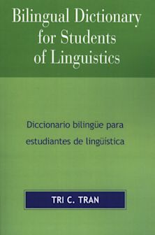 Bilingual Dictionary for Students of Linguistics cover
