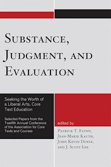 Substance, Judgment, and Evaluation cover