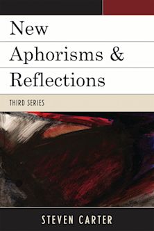 New Aphorisms & Reflections cover
