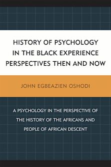 History of Psychology in the Black Experience Perspectives cover