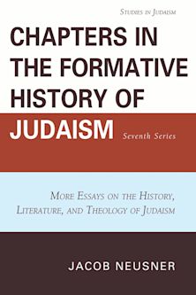 Chapters in the Formative History of Judaism: Seventh Series cover