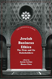 Jewish Business Ethics cover