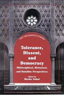 Tolerance, Dissent, and Democracy cover
