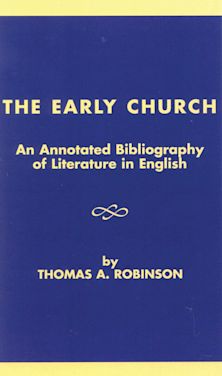 The Early Church cover