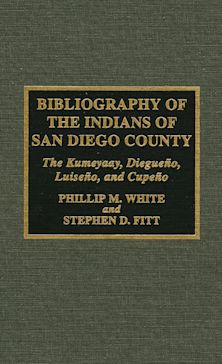 Bibliography of the Indians of San Diego County cover