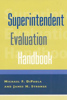 Superintendent Evaluation Handbook cover
