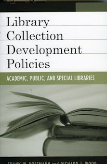 Library Collection Development Policies cover