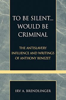 To Be Silent... Would be Criminal cover