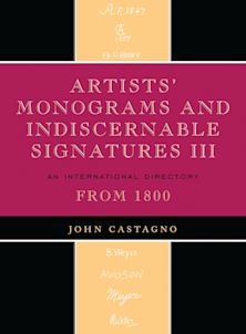 Artists' Monograms and Indiscernible Signatures III cover