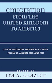 Emigration from the United Kingdom to America cover