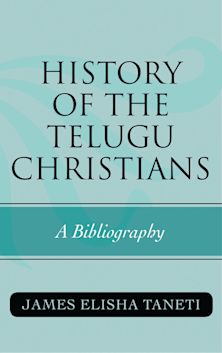 History of the Telugu Christians cover