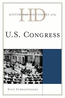 Historical Dictionary of the U.S. Congress cover