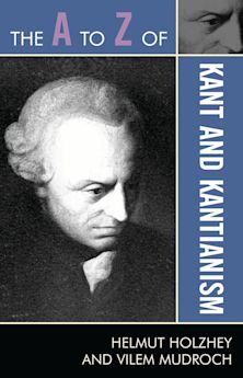 A to Z of Kant and Kantianism cover