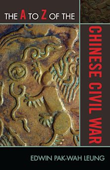 The A to Z of the Chinese Civil War cover