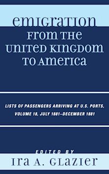 Emigration from the United Kingdom to America cover