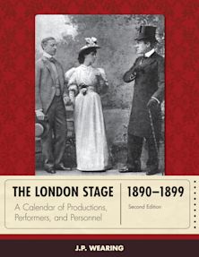 The London Stage 1890-1899 cover
