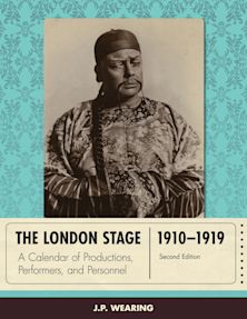The London Stage 1910-1919 cover