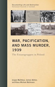 War, Pacification, and Mass Murder, 1939 cover