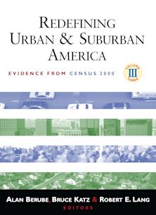 Redefining Urban and Suburban America cover