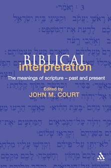 Biblical Interpretation cover