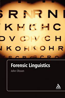Forensic Linguistics cover