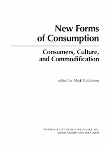 New Forms of Consumption cover