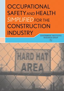 Occupational Safety and Health Simplified for the Construction Industry cover