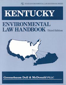 Kentucky Environmental Law Handbook cover