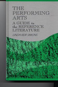 The Performing Arts cover