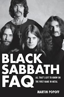 Black Sabbath FAQ cover