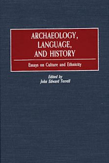 Archaeology, Language, and History cover