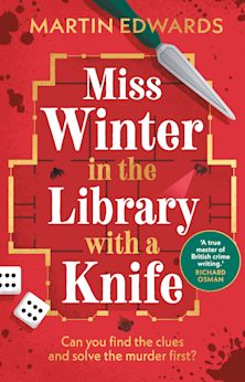 Miss Winter in the Library with a Knife cover