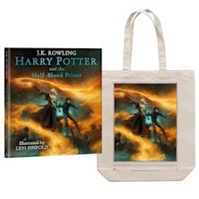 Harry Potter and the Half-Blood Prince, Illustrated Edition & Tote Bag cover