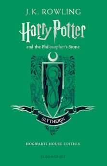 Harry Potter and the Philosopher's Stone – Slytherin Hogwarts House Edition cover