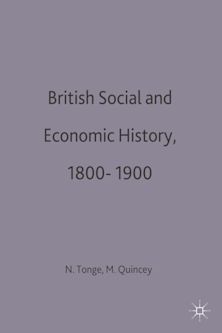 British Social and Economic History 1800–1900 cover