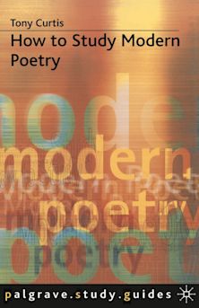 How to Study Modern Poetry cover
