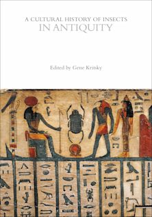 A Cultural History of Insects in Antiquity cover