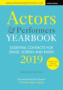 Actors and Performers Yearbook 2019 cover
