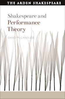 Shakespeare and Performance Theory cover