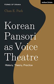 Korean Pansori as Voice Theatre cover