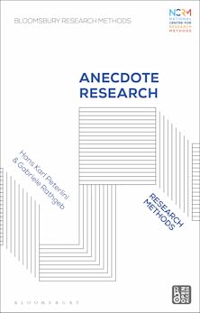 Anecdote Research cover