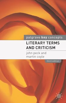 Literary Terms and Criticism cover