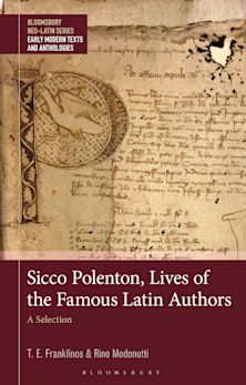 Sicco Polenton, Lives of the Famous Latin Authors cover
