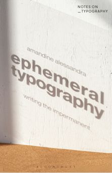 Ephemeral Typography cover