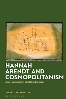 Hannah Arendt and Cosmopolitanism cover
